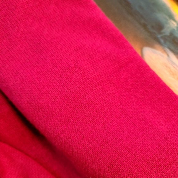 +Beryll Cashmere Serape Cape Shawl Wrap Open Front Poncho Ruana Raspberry OS - Picture 8 of 11